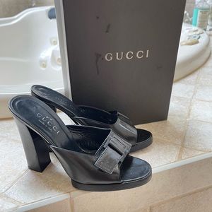 Vintage Gucci platforms